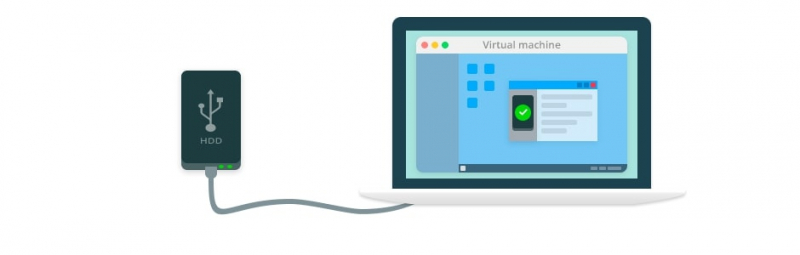 Como conectar USB na máquina virtual VMware?